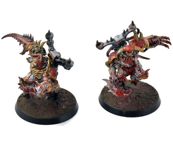 CHAOS SPACE MARINES 2 Greater Possessed #2 WELL PAINTED Warhammer 40K