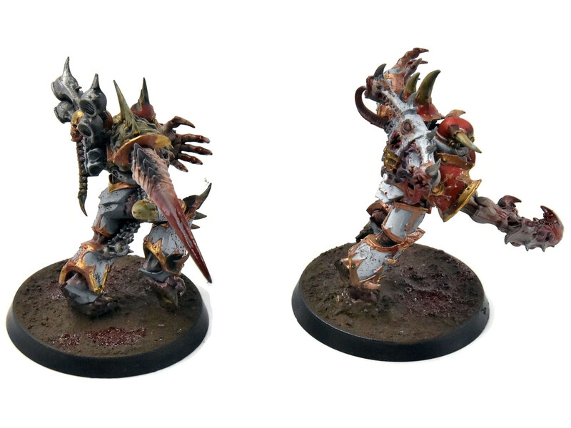 Games Workshop CHAOS SPACE MARINES 2 Greater Possessed #2 WELL PAINTED Warhammer 40K