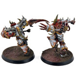 Games Workshop CHAOS SPACE MARINES 2 Greater Possessed #1 WELL PAINTED Warhammer 40K