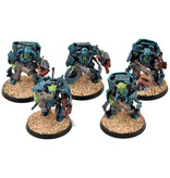 ORKS 5 Nobz In Mega Armour Converted #1 Warhammer 40K