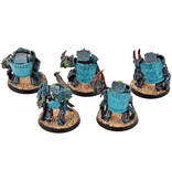 ORKS 5 Nobz In Mega Armour Converted #1 Warhammer 40K