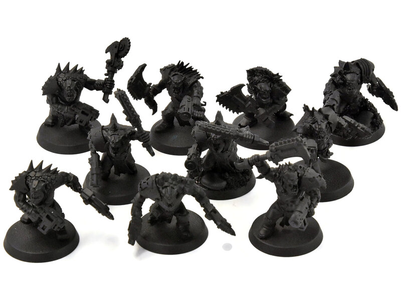 Games Workshop ORKS 10 Beast Snagga Boyz #4 Warhammer 40K