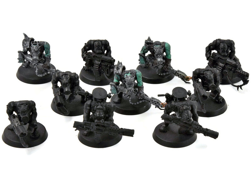Games Workshop ORKS 10 Kommandos Special Weapons Converted #1 Warhammer 40K