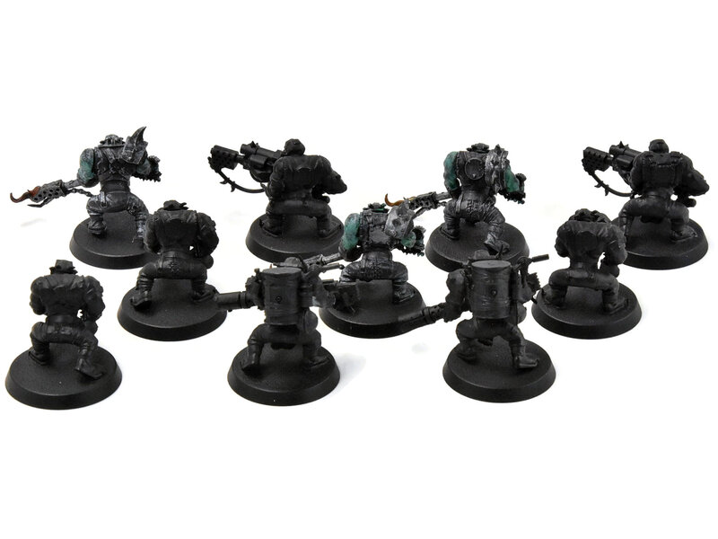 Games Workshop ORKS 10 Kommandos Special Weapons Converted #1 Warhammer 40K