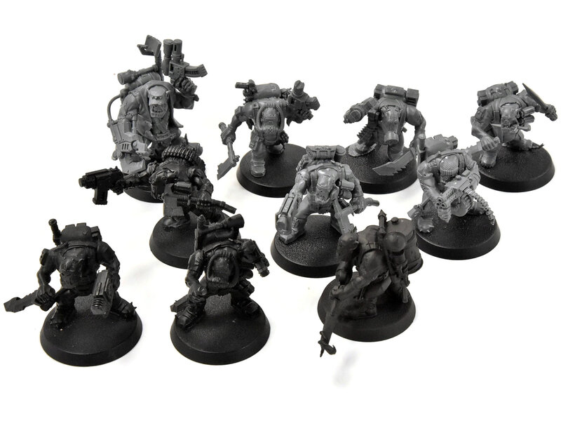 Games Workshop ORKS 10 Kommandos #3 Warhammer 40K