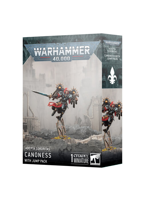 Adepta Sororitas Canoness With Jump Pack