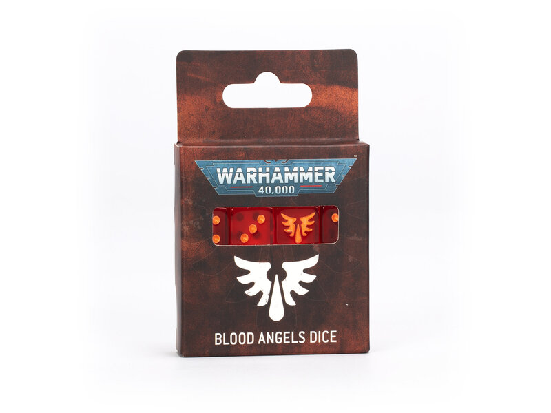 Games Workshop Warhammer 40000 Blood Angels Dice