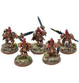 Games Workshop ADEPTUS CUSTODES 5 Custodian Guards Squad #1 PRO PAINTED Warhammer 40K