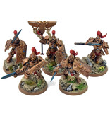 Games Workshop ADEPTUS CUSTODES 5 Custodian Guards Squad #4 PRO PAINTED Warhammer 40K