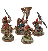 Games Workshop ADEPTUS CUSTODES 5 Custodian Guards Squad #4 PRO PAINTED Warhammer 40K
