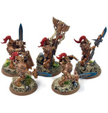 Games Workshop ADEPTUS CUSTODES 5 Custodian Guards Squad #4 PRO PAINTED Warhammer 40K