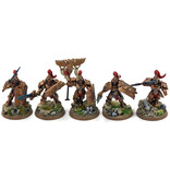Games Workshop ADEPTUS CUSTODES 5 Custodian Guards Squad #4 PRO PAINTED Warhammer 40K