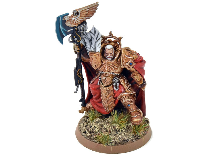 Games Workshop ADEPTUS CUSTODES Captain General Trajann Valoris #1 PRO PAINTED Warhammer 40K