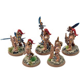 Games Workshop ADEPTUS CUSTODES 5 Custodian Guards Squad #2 PRO PAINTED Warhammer 40K