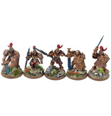 Games Workshop ADEPTUS CUSTODES 5 Custodian Guards Squad #2 PRO PAINTED Warhammer 40K