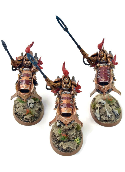 ADEPTUS CUSTODES 3 Dawneagles Jetbikes #1 PRO PAINTED Warhammer 40K