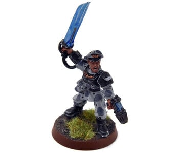 ASTRA MILITARUM Sergeant With Sword #1 METAL WELL PAINTED 40K