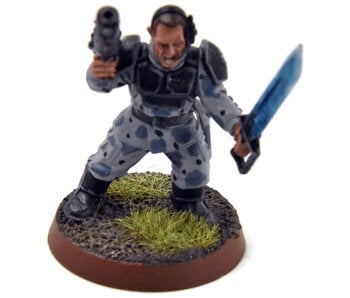 ASTRA MILITARUM Sergeant #8 Warhammer 40K WELL PAINTED