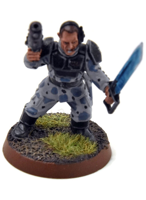 ASTRA MILITARUM Sergeant #8 Warhammer 40K WELL PAINTED