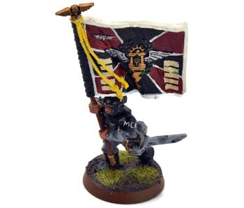 ASTRA MILITARUM Cadian Standard Bearer #2 METAL Warhammer 40K