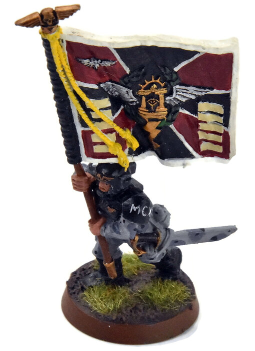 ASTRA MILITARUM Cadian Standard Bearer #2 METAL Warhammer 40K