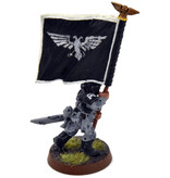 Games Workshop ASTRA MILITARUM Cadian Standard Bearer #2 METAL Warhammer 40K