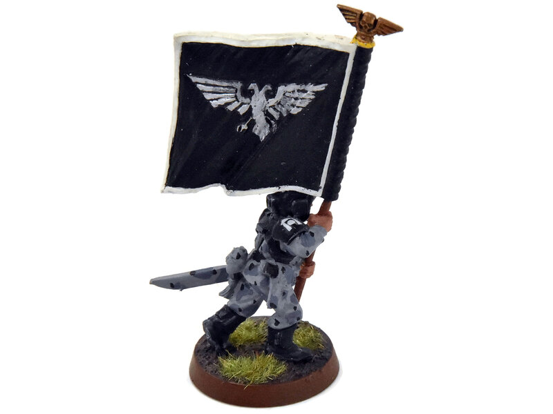 Games Workshop ASTRA MILITARUM Cadian Standard Bearer #2 METAL Warhammer 40K