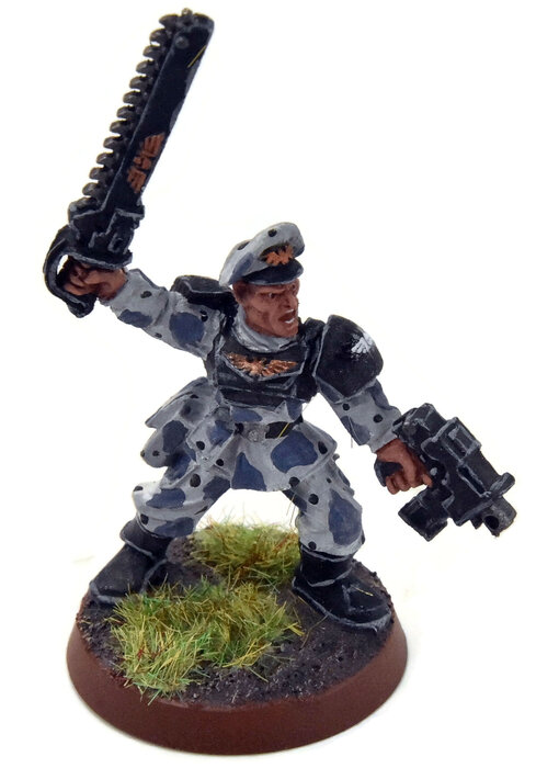 ASTRA MILITARUM Sergeant With Chainsword #2 METAL Warhammer 40K