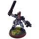 ASTRA MILITARUM Sergeant With Chainsword #2 METAL Warhammer 40K