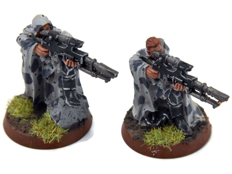 Games Workshop ASTRA MILITARUM Cadian Snipers #1 METAL Warhammer 40K