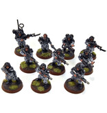 Games Workshop ASTRA MILITARIUM 10 Cadian Shock Troops #10 WELL-PAINTED Warhammer 40K