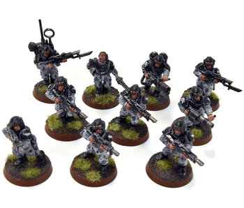 ASTRA MILITARIUM 10 Cadian Shock Troops #10 WELL-PAINTED Warhammer 40K