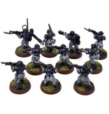 Games Workshop ASTRA MILITARIUM 10 Cadian Shock Troops #10 WELL-PAINTED Warhammer 40K