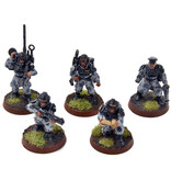 Games Workshop ASTRA MILITARIUM 5 Cadian Command Squad #3 WELL-PAINTED Warhammer 40K