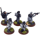 Games Workshop ASTRA MILITARIUM 5 Cadian Command Squad #3 WELL-PAINTED Warhammer 40K
