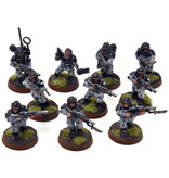 Games Workshop ASTRA MILITARIUM 10 Cadian Shock Troops #15 WELL-PAINTED Warhammer 40K