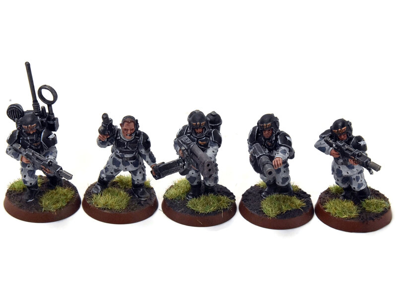 Games Workshop ASTRA MILITARIUM 10 Cadian Shock Troops #15 WELL-PAINTED Warhammer 40K