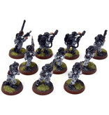 Games Workshop ASTRA MILITARIUM 10 Cadian Shock Troops #21 WELL-PAINTED Warhammer 40K