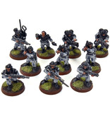 Games Workshop ASTRA MILITARIUM 10 Cadian Shock Troops #22 WELL-PAINTED Warhammer 40K