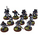 ASTRA MILITARIUM 10 Cadian Shock Troops #22 WELL-PAINTED Warhammer 40K