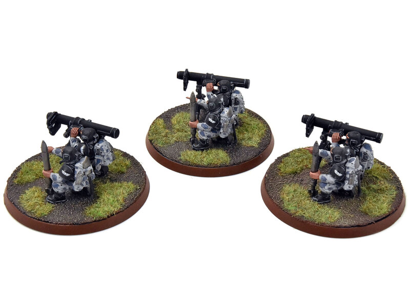 Games Workshop ASTRA MILITARIUM 3 Heavy Weapon Squad #10 WELL-PAINTED Warhammer 40K