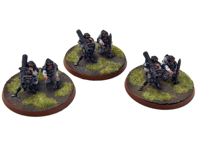 Games Workshop ASTRA MILITARIUM 3 Heavy Weapon Squad #10 WELL-PAINTED Warhammer 40K