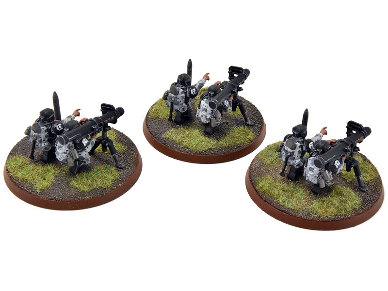 Games Workshop ASTRA MILITARIUM 3 Heavy Weapon Squad #10 WELL-PAINTED Warhammer 40K