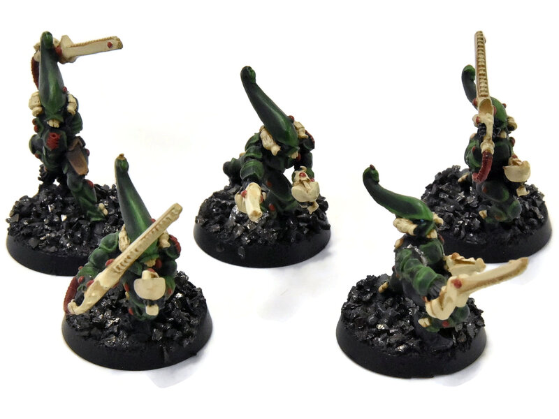 Games Workshop AELDARI 5 Striking Scorpions #1 METAL PRO PAINTED Warhammer 40K