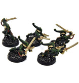 Games Workshop AELDARI 5 Striking Scorpions #1 METAL PRO PAINTED Warhammer 40K