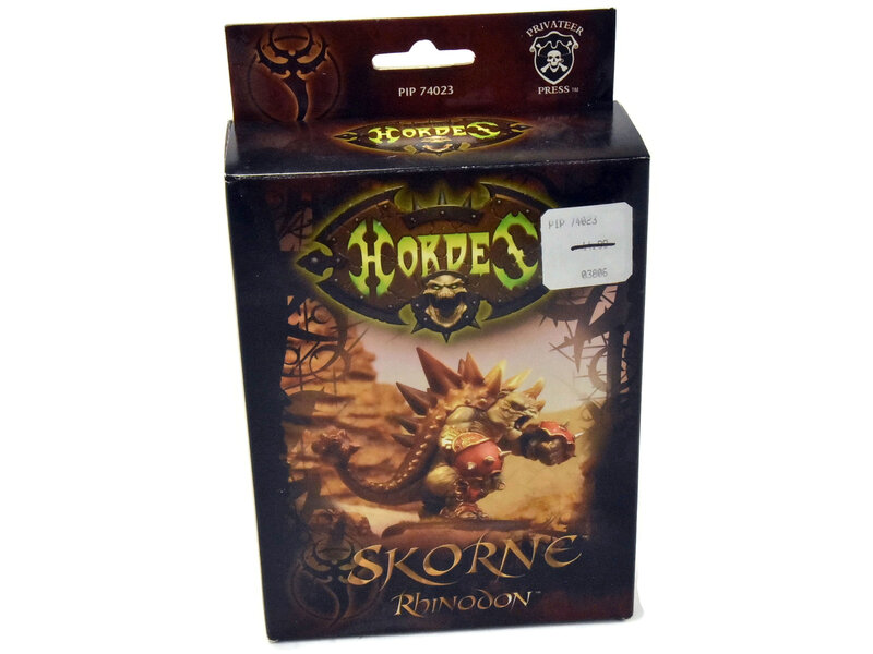 HORDES Skorne Rhinodon CIB #1 METAL
