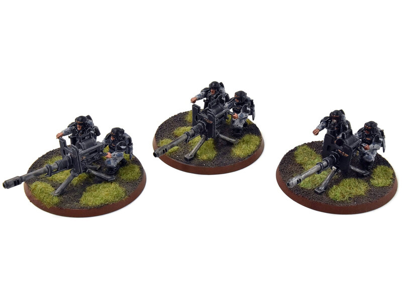 Games Workshop ASTRA MILITARIUM 3 Heavy Weapon Squad #5 WELL-PAINTED Warhammer 40K
