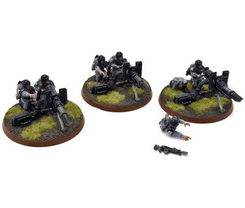 ASTRA MILITARIUM 3 Heavy Weapon Squad #1 WELL-PAINTED Warhammer 40K