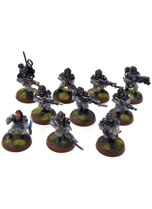 ASTRA MILITARIUM 10 Cadian Shock Troop #18 WELL-PAINTED Warhammer 40K