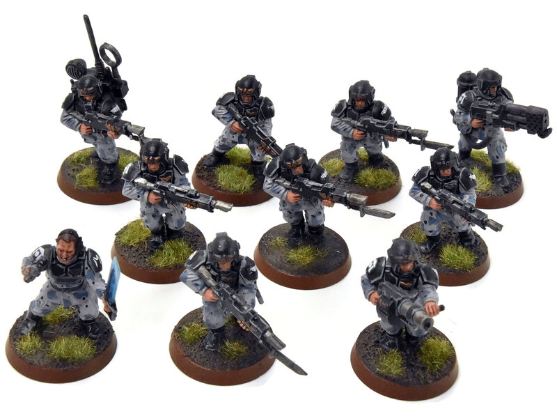 Games Workshop ASTRA MILITARIUM 10 Cadian Shock Troop #18 WELL-PAINTED Warhammer 40K